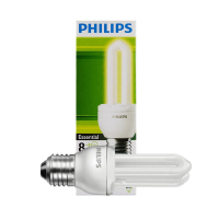 飞利浦(PHILIPS) 2U 8WE27 冷色白光6500k 节能灯 12只/箱(计价单位:箱)