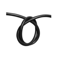 金龙羽电缆国标铜RVV4芯2.5平方 黑色护套软线100米