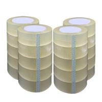 OLOEY 透明封箱窄胶带 透明打包胶布 48mm×50y(10卷装)