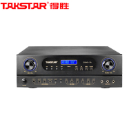 得胜(TAKSTAR)EKAX-1A 功放 双混响带音乐和录音功能 反馈抑制 KTV卡包功率放大器包厢卡拉OK卡包