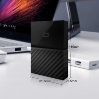 联想(Lenovo) 移动硬盘4TB 2.5英寸J-加密 USB3.0 (个)移动硬盘 黑色 电脑办公配件