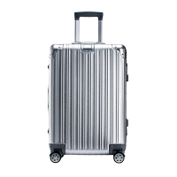 SCP 全铝镁合金拉杆箱 SCP-10849 塑料回弹把手24寸箱体旅行箱 (个)