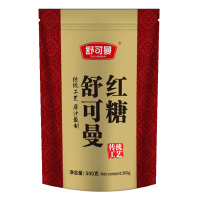 舒可曼红糖300克/袋装 食糖 传统工艺 冲饮调味品 舒可曼(SUGARMAN)出品 国产