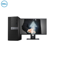戴尔(DELL) 7060MT商用台式电脑整机 24英寸显示器( I5-8500 4G 1T+256G)