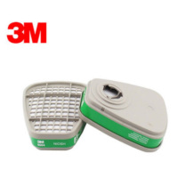 3M 6004过滤盒 6004 防毒面具滤毒盒(单支价)