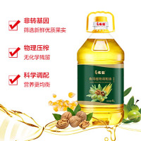 名福食用油核桃香型食用植物调和油4L(添加核桃油橄榄油)HB