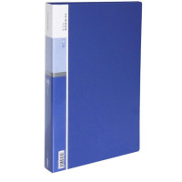 得力 5005 资料册A4/60页(蓝) (单位: 本)