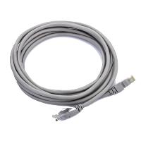 晶华 高速超六类通用家用网线 灰色 2米 6类电脑机顶盒路由器电视盒子通用网线跳线