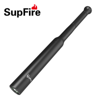 SupFire神火Y11强光手电筒 LED防狼狼牙棒户外防身器用品棒球棒 大型手电筒