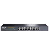TP-LINK SL1226 24口百兆+2千兆上联口 非网管交换机