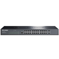 TP-LINK TL-SL3226 24口百兆二层网管核心 交换机 2千兆上联口