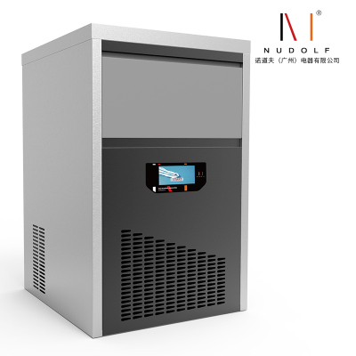 诺道夫Nudolf 110KG商用小型制冰机滤水式方冰冰块机供冰机酒吧KTV奶茶店全自动商用制冰机NDF-ICE110Y