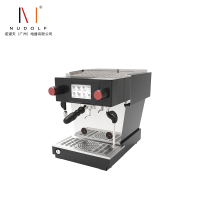 诺道夫Nudolf商用咖啡机电子智能控温奶泡机温度可调商用办公室智能咖啡机NDF-C1W
