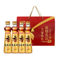 金龙鱼 纯芝麻油组合 400ML*4瓶 凉拌调味 烹饪火锅