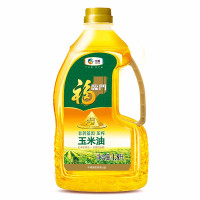 福临门 食用油非转基因 压榨一级 黄金产地玉米胚芽油1.8L