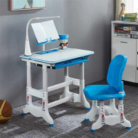 儿童学习桌椅小学生课桌椅套装家用学生宝宝写字简约加厚自由调节多功能吃饭桌新疆西藏两地不发货