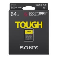 索尼(SONY) SD 64G 300M TOUGH 三防存储卡 高速单反微单数码相机高清摄像机内存卡 SD卡
