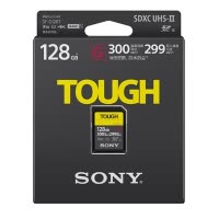 索尼(SONY) SD 128G 300M TOUGH 三防存储卡 高速单反微单数码相机高清摄像机内存卡 SD卡