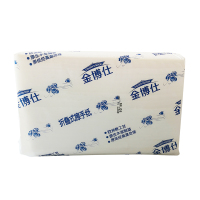 金博仕折叠式擦手纸蓝色