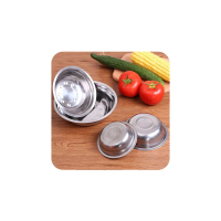 峰翼 YC 加厚不锈钢盆304圆形汤盆 13CM 2个装