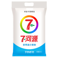 七河源 河套面粉 多用途小麦粉粮油 面粉5kg