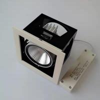 欧普G1 嵌入式单头斗胆灯/格栅射灯15W 24°