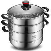 爱仕达WGNS1528蒸锅28CM三层