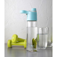 诚信达 喷雾水杯塑料杯子夏天便携运动健身杯子