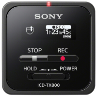 索尼(SONY) ICD-TX800 数码录音播放器 内置蓝牙遥控 16G机身内存（黑）