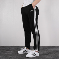 阿迪达斯（Adidas）DU0456男裤新款三条纹宽松休闲跑步运动长裤DU0456