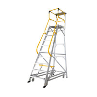 稳耐工具 B31-A类 铝合金单侧平台梯 B31-FS13595