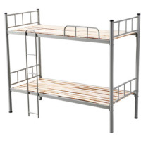 双层上下铺铁床高低床员工学生宿舍床公寓工地工人用床铁架床 1.2m宽 1个