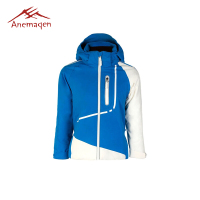 阿尼玛卿/ANEMAQEN 滑雪服儿童 户外登山保暖透气防水防风滑雪衣 AJM-1688 天蓝