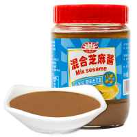 味美发 混合芝麻酱350g 花生芝麻酱 热干面沙拉拌面酱火锅蘸料