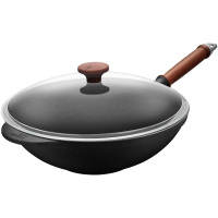 炊大皇(COOKER KING)CG32DL等离子炒锅炒锅不粘少油烟平底锅家用32cm(适合3-6人)