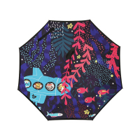 大嘴猴(paul frank) 反向雨伞 PFU015 苏宁员工专享