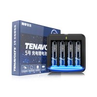 南孚(NANFU) TENAVOLTS 5号充电锂电池4粒套装 1.5V恒压快充适用游戏手柄/吸奶器/鼠标/遥控器