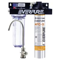 爱惠浦(EVERPURE)厨下式家用直饮净水器超滤机4FC-S升级款一体机商用净水机适用于奶茶店咖啡店美国原装进口主滤芯