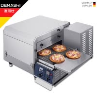 德玛仕(DEMASHI)大型全自动履带式披萨炉 链条式电热风循环商用披萨烤箱 全自动履带披萨炉NTE-1620