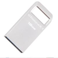 金士顿(Kingston)16GB 闪存盘 DTMC3 迷你车载U盘优盘金属环扣 USB3.1 宁选