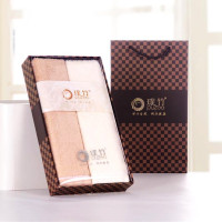 璞竹(puzoo) 竹纤维毛巾盒装 经典格调-PZX235