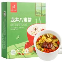 忆江南 龙井八宝茶 茶叶桂圆红枣枸杞茶花茶龙井八宝茶龙井组合花茶360g(一盒装)