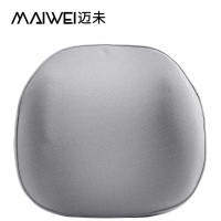 小米生态链 迈未 汽车腰靠腰垫 夏季透气办公室车座护腰靠背垫记忆棉车载靠垫 TN-GK01 灰色单只装
