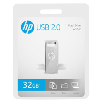 惠普(HP)v295w 32G u盘刻字创意纪念展会企业logo个性化自定义金属U盘定制 hp宁选