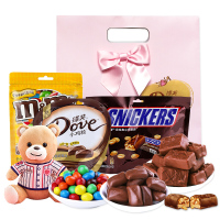 德芙Dove巧克力礼包520巧克力组合大礼包484g士力架巧克力豆