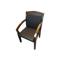 广圣GS会议椅 培训椅 办公椅 实木办公椅 带扶手椅子