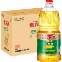 金龙鱼食用油精炼一级大豆油1.8L