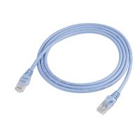 秋叶原 超五类网线加水晶头10.0m 透明蓝宁选