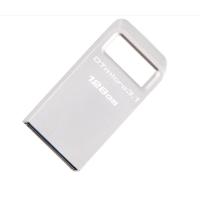 金士顿(Kingston)128GB 闪存盘 DTMC3 迷你车载U盘优盘金属环扣 USB3.1宁选