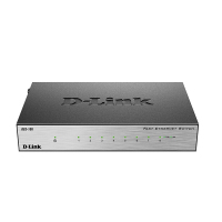 友讯(D-Link) DES-108 8口铁壳百兆桌面交换机 宁选